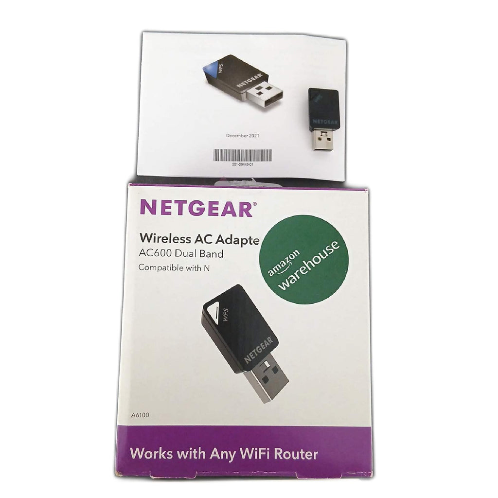 Netgear Wireless Adapter WLAN A6100 Dual Band Schnelle Verbindung – Sehr gut