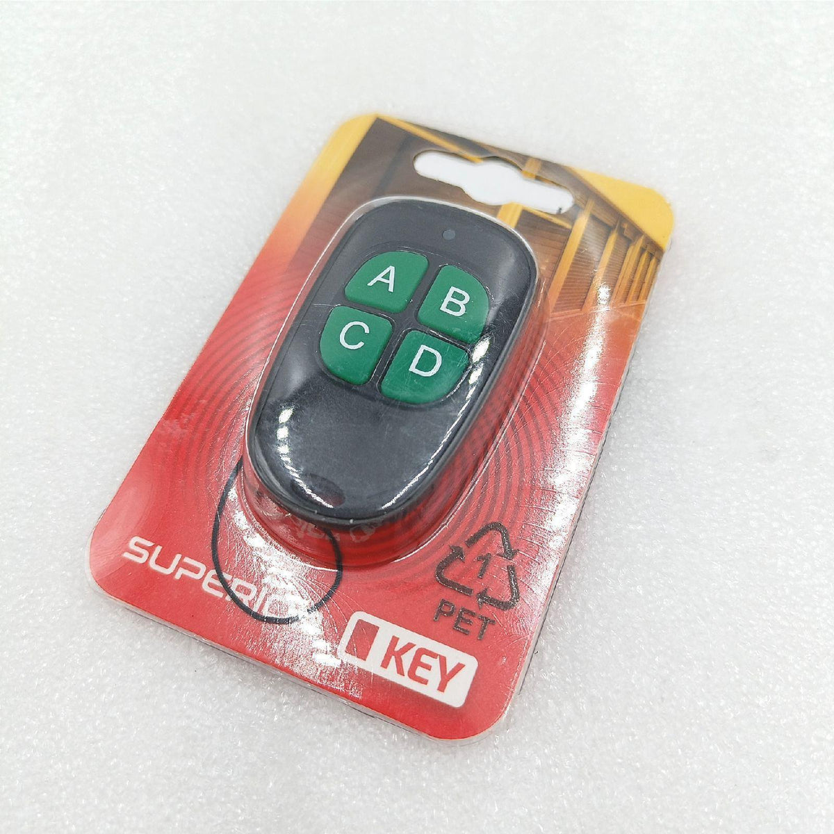 Universal-Fernbedienung Superior Electronics Key Vier Kanäle 433,92 MHz – Neu