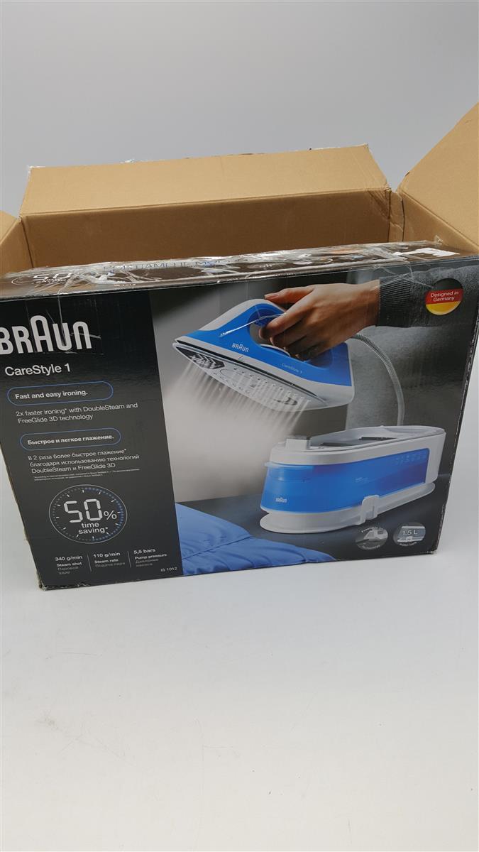 Braun Dampferzeuger Bügeleisen Carestyle 1 IS1012BL Power – Sehr gut