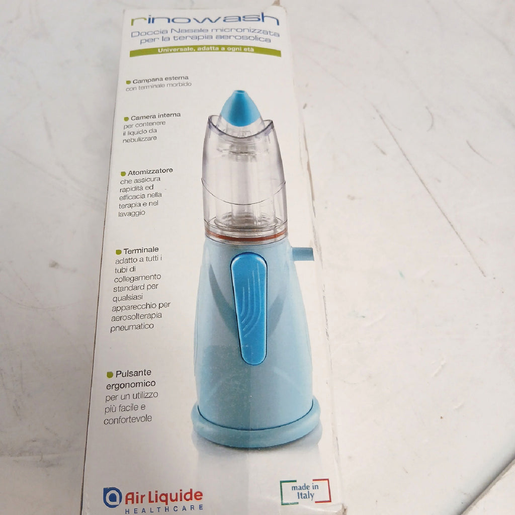 Rinowash Aerosoltherapie Set Inhalationsgeräte Universal Bellkolben – Wie neu