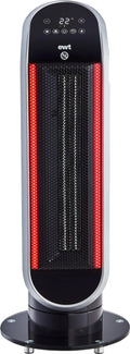 EWT Maxi H+C MAXIHCB Keramik-Heizlüfter 2500 W mit Ventilator – Schwarz