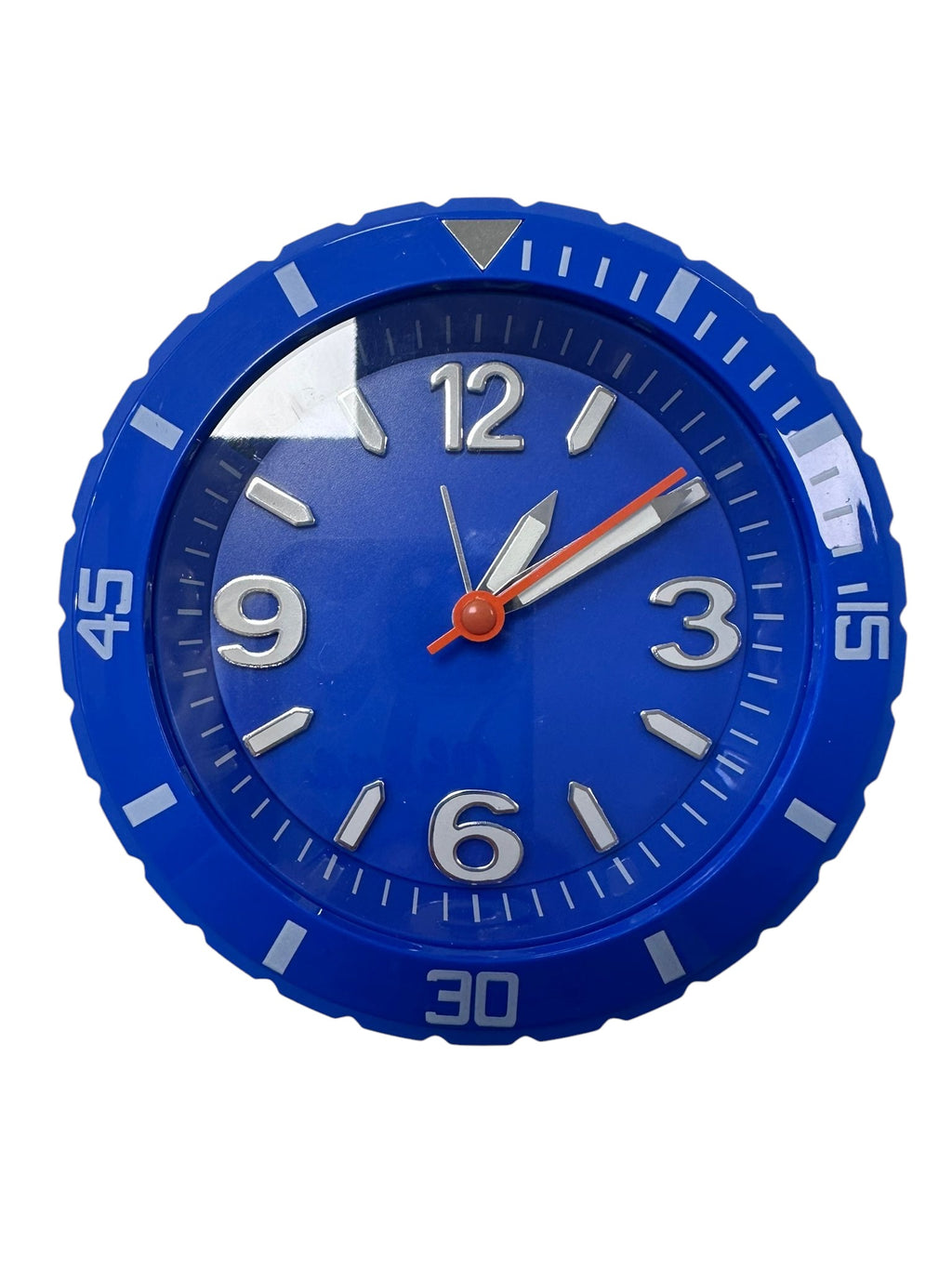Analogwecker GT-ACS-01 in Blau. Kompakter Kinder- und Reisewecker mit Quarzwerk und Alarmfunktion.