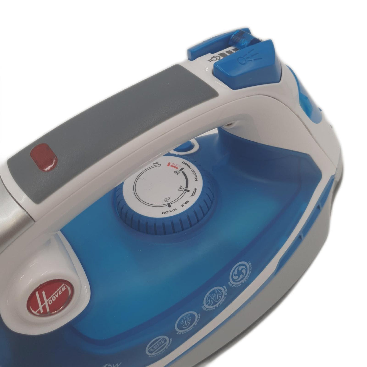 Hoover Dampfbügeleisen 2600 TIF 26001 Ironflow Bügelhilfe ergonomisch – Wie neu