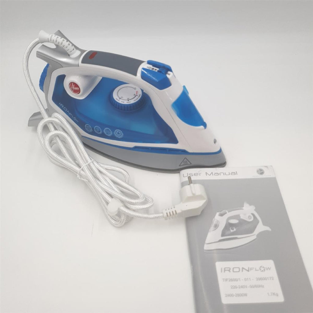 Hoover Dampfbügeleisen 2600 TIF 26001 Ironflow Bügelhilfe ergonomisch – Wie neu