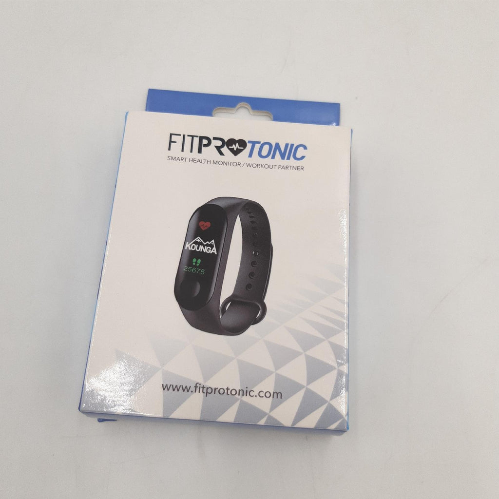 Kounga Fitness Armband Tracker Sport FitPro Tonic Gesundheit Aktiv – Wie neu