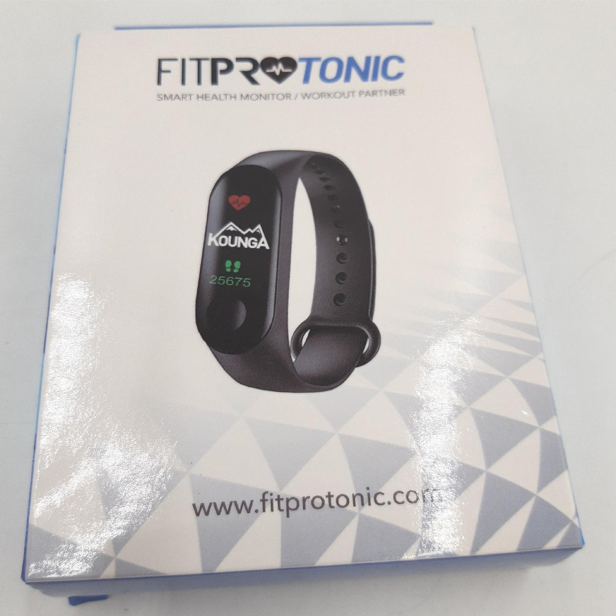 Kounga Fitness Armband Tracker Sport FitPro Tonic Gesundheit Aktiv – Wie neu