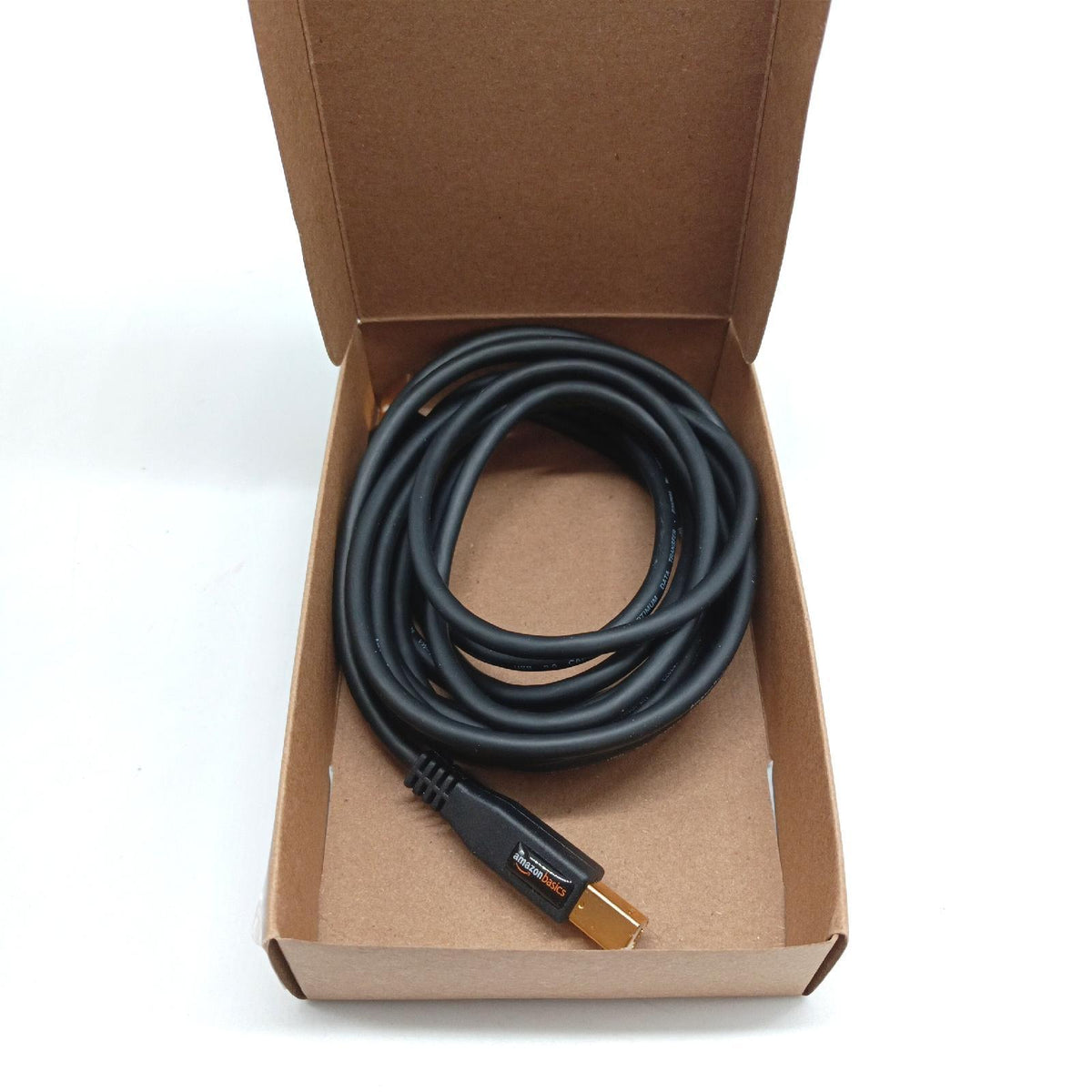 Amazon Basics USB Kabel 3 Meter robust für Drucker Scanner – Neu