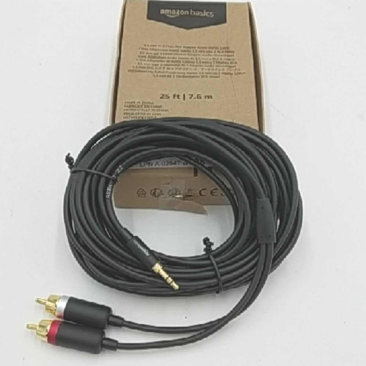 Amazon Basics 3,5-mm-Stereo-Klinkenkabel – Sehr gut