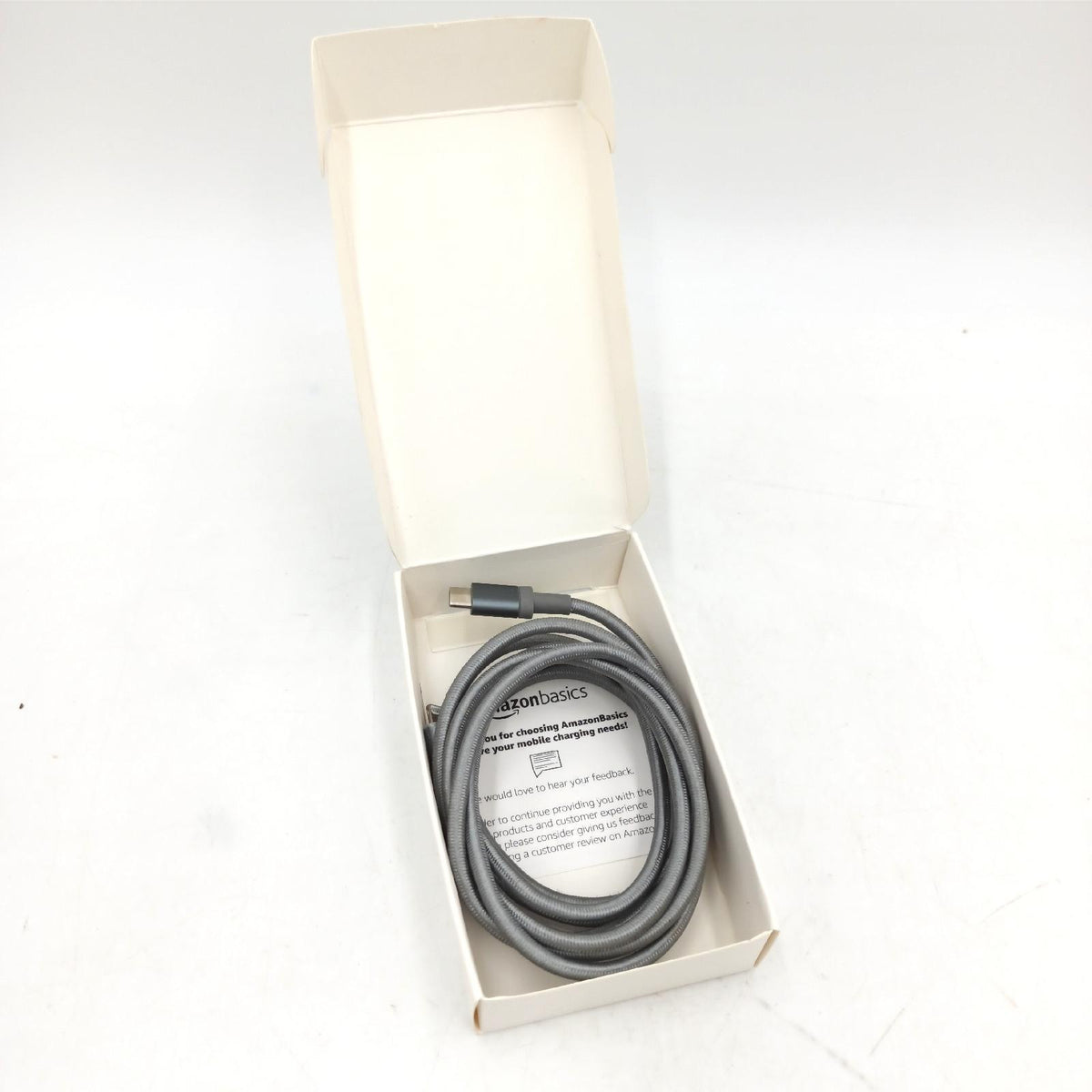Amazon Basics Ladekabel Smartphone USB-C Schnell Ladefunktion Robust – Wie neu