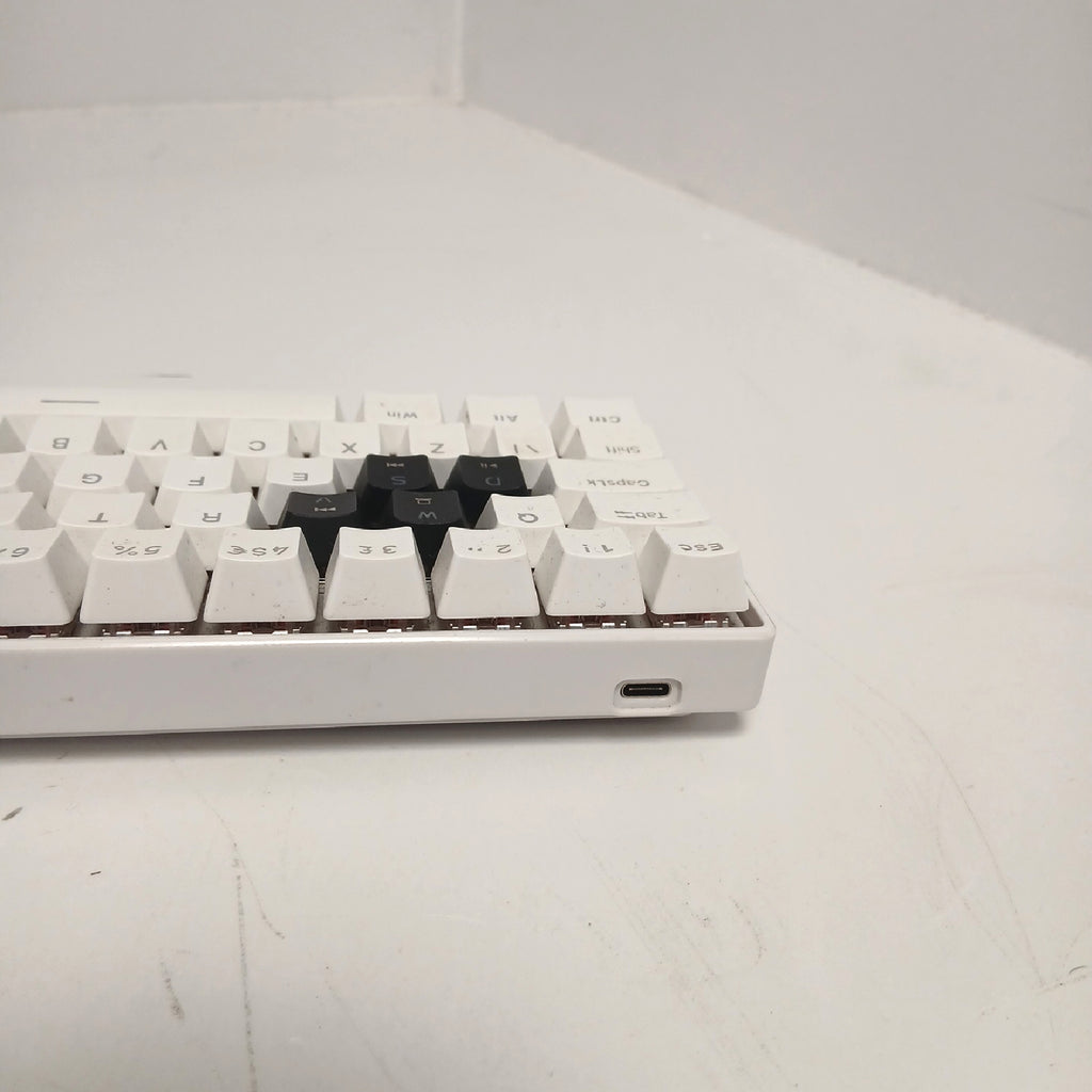 Qisan Tastatur Gaming Mini 60 Prozent Kompakt Blau Switch Gaming – Gut