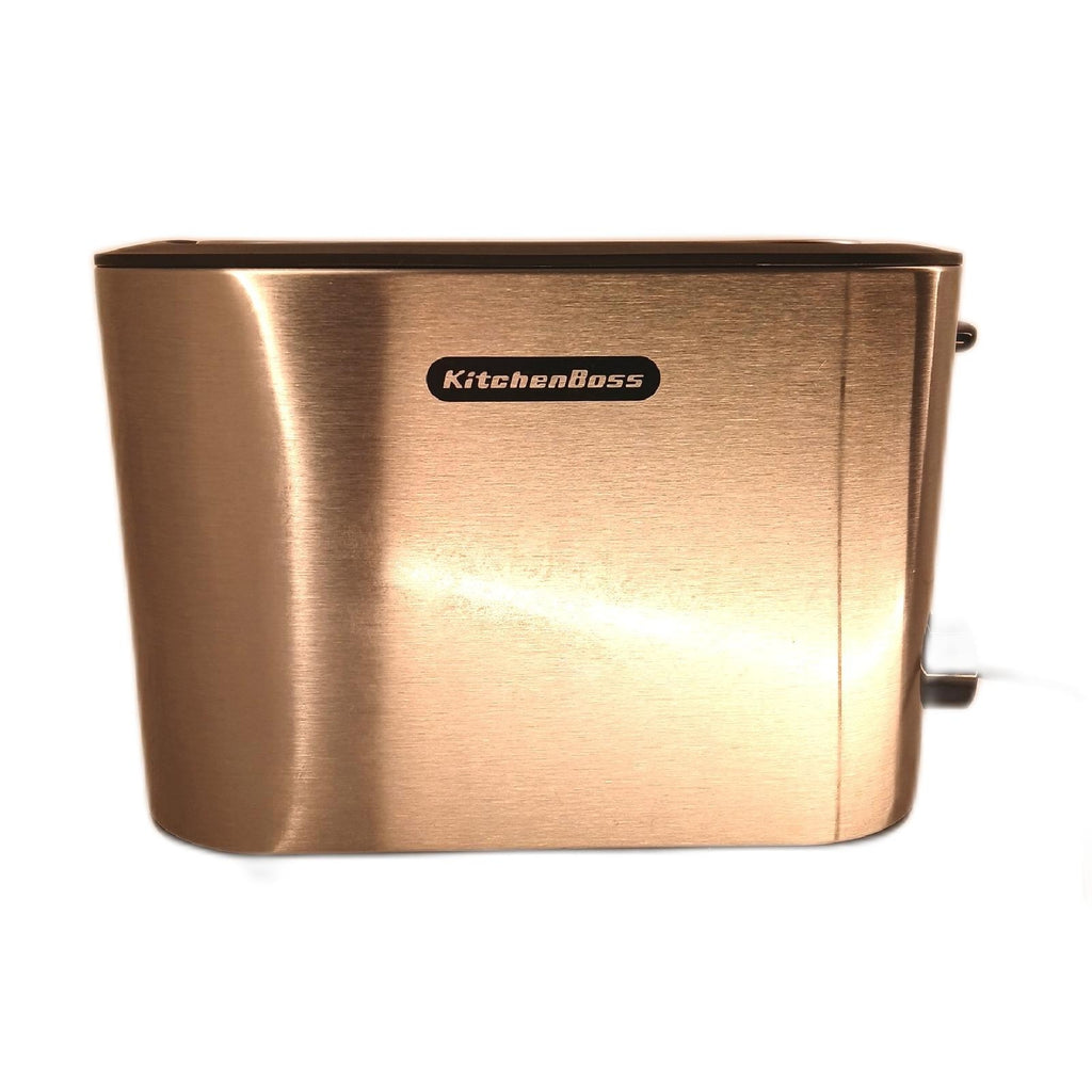 KitchenBoss Toaster 2 Scheiben Brötchenaufsatz Krümelschublade – Sehr gut
