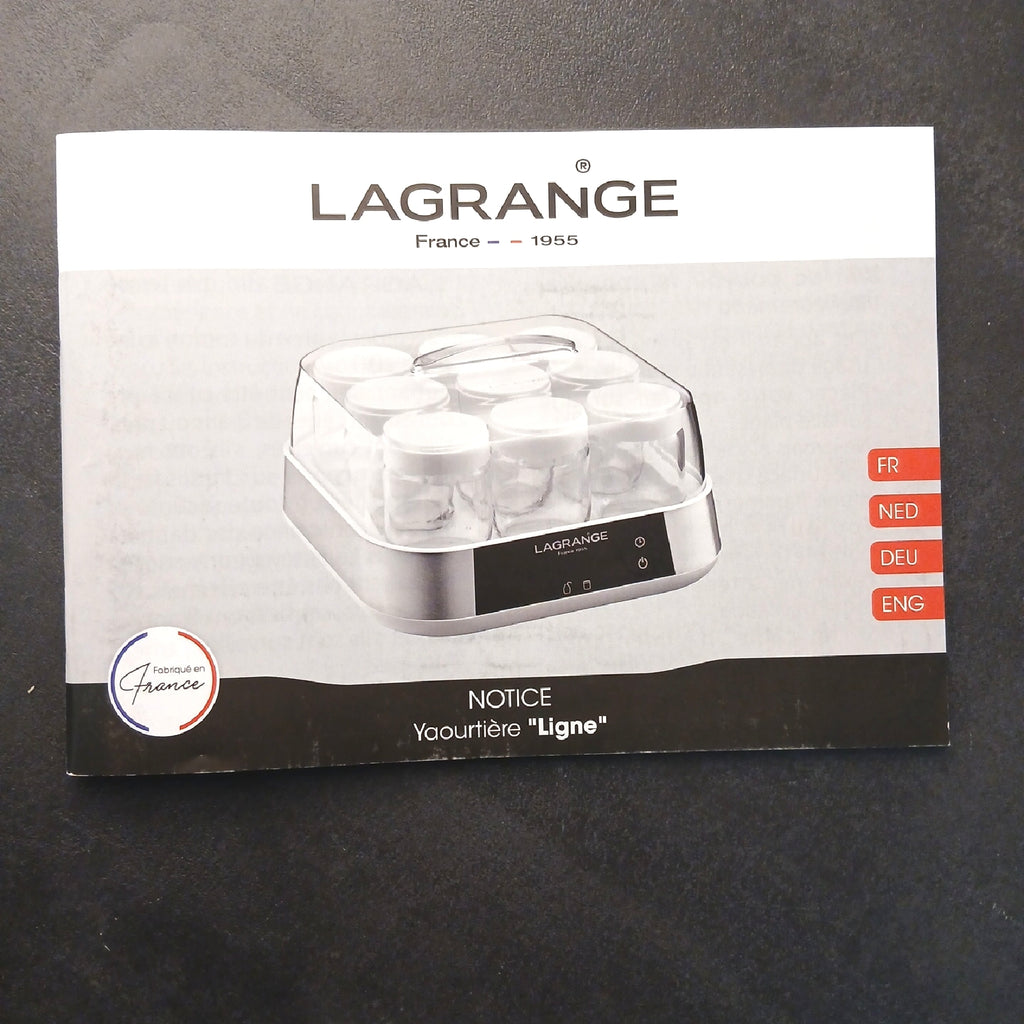 LAGRANGE Joghurtbereiter 459002 Yaourtiere Behälter Joghurtherstellung – Neu