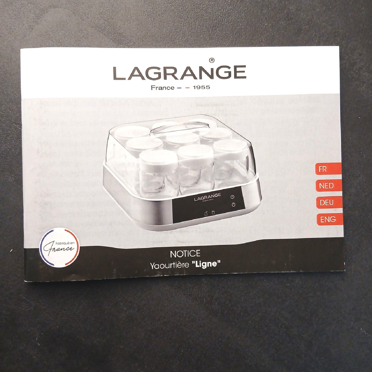 LAGRANGE Joghurtbereiter 459002 Yaourtiere Behälter Joghurtherstellung – Neu