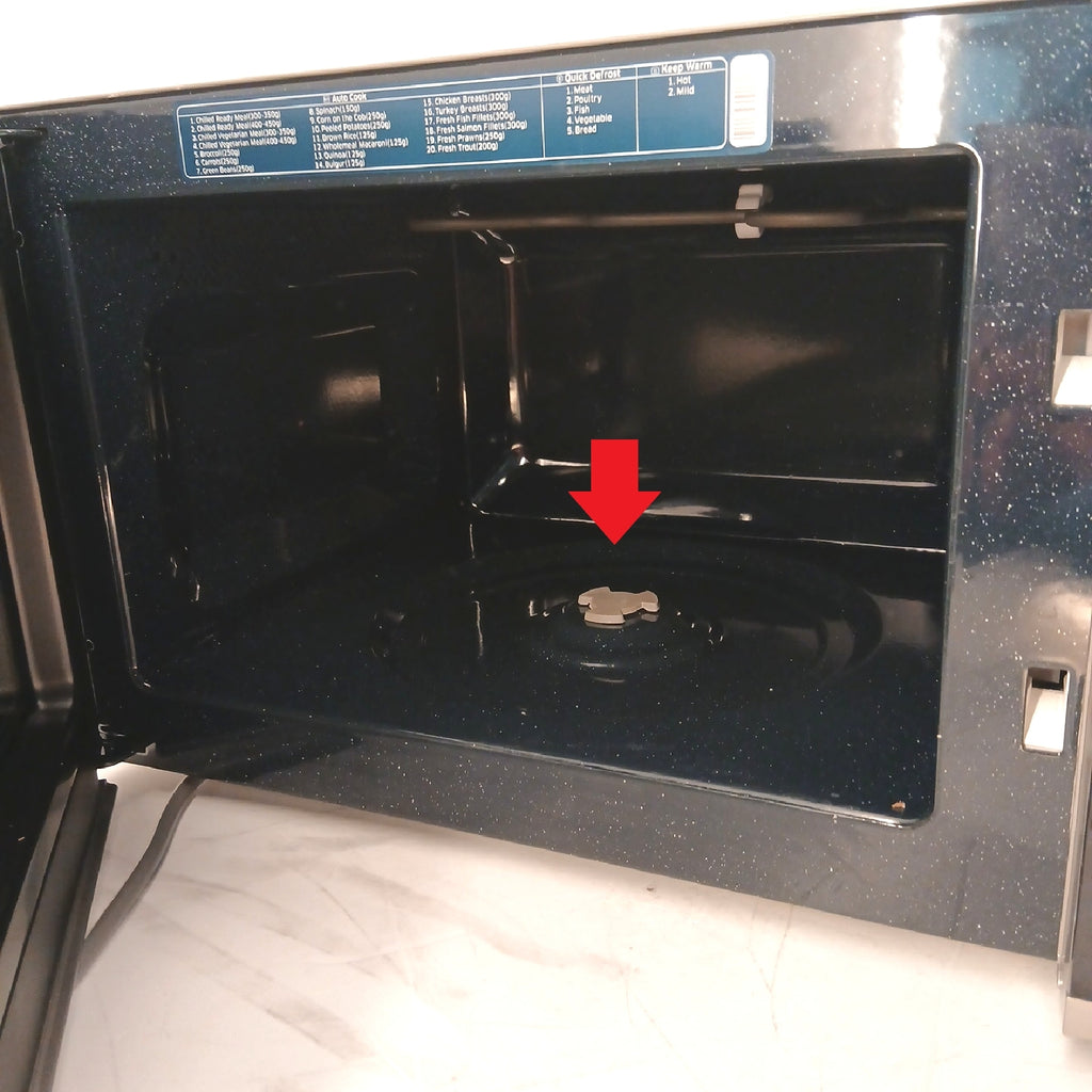 Samsung MW3500K Mikrowelle MG2AK3515ASEG Grill 800 W – Annehmbar, unvollständig