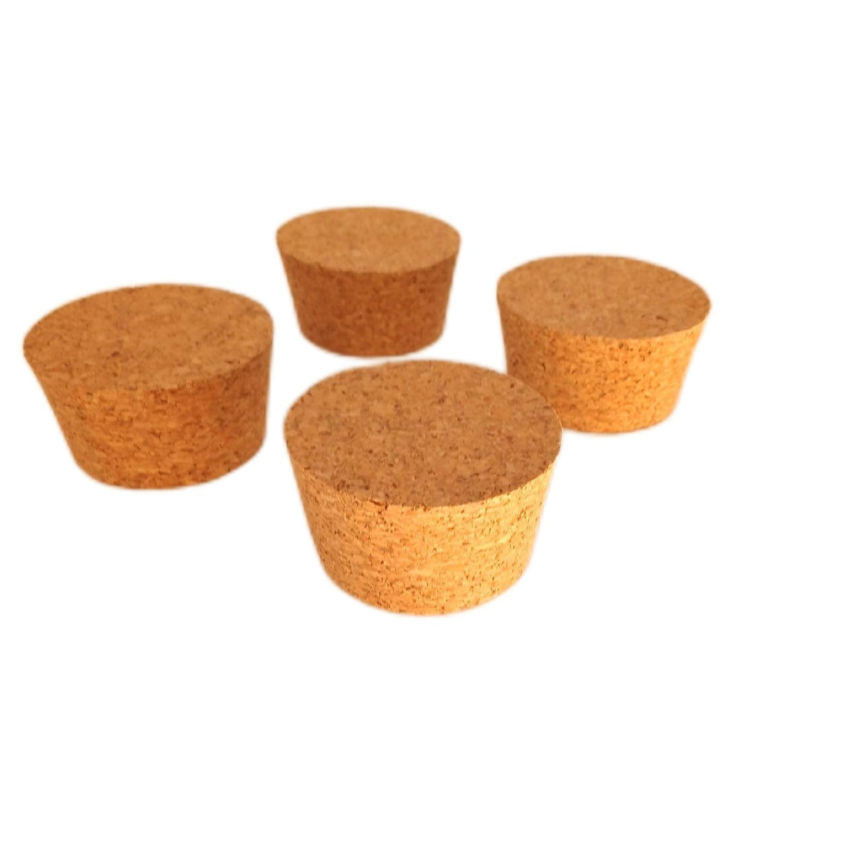 INCREWAY Korken Weinzubehör konische Korken aus Holz 4 Stück Verschluss – Neu