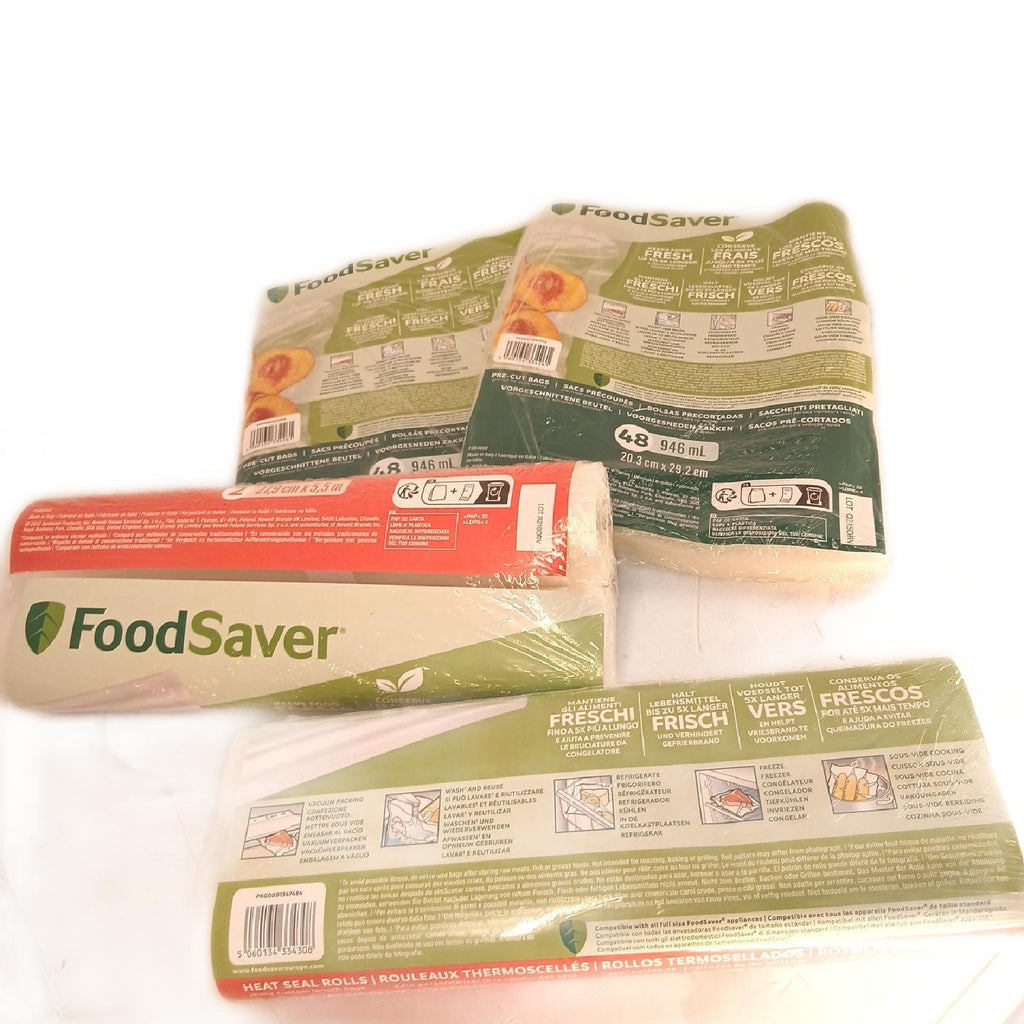 Foodsaver Folienrollen Haushaltsfolie Mega Kit 4 Rollen 28 × 550 cm – Neu