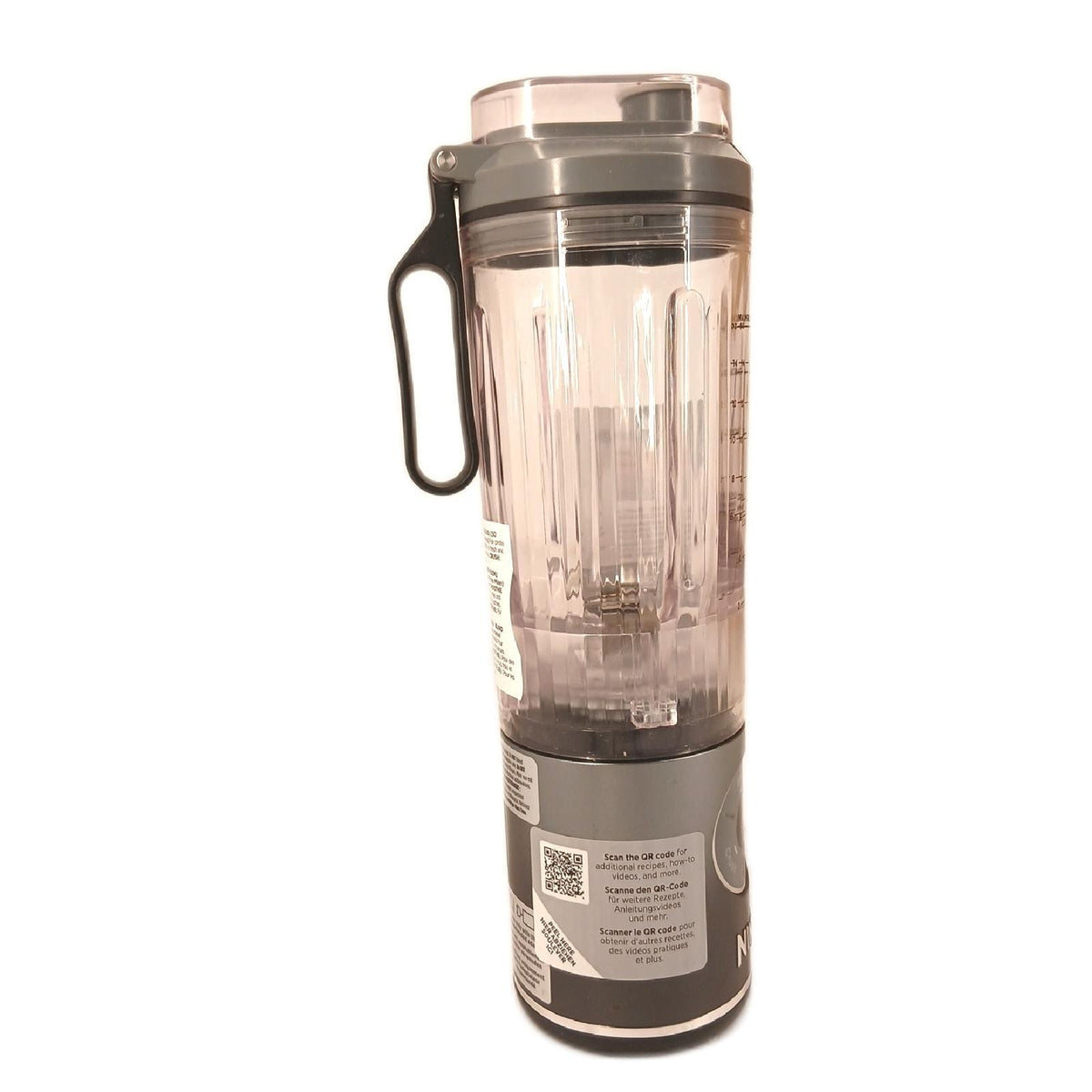 Ninja Blast Max tragbarer Mixer 570 ml wiederaufladbarer Becher und auslaufsiche