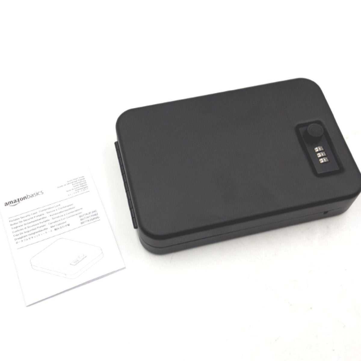 Amazon Basics Aufbewahrungsbox Sicherheitstasche Dokumentenschutz XL – Wie neu
