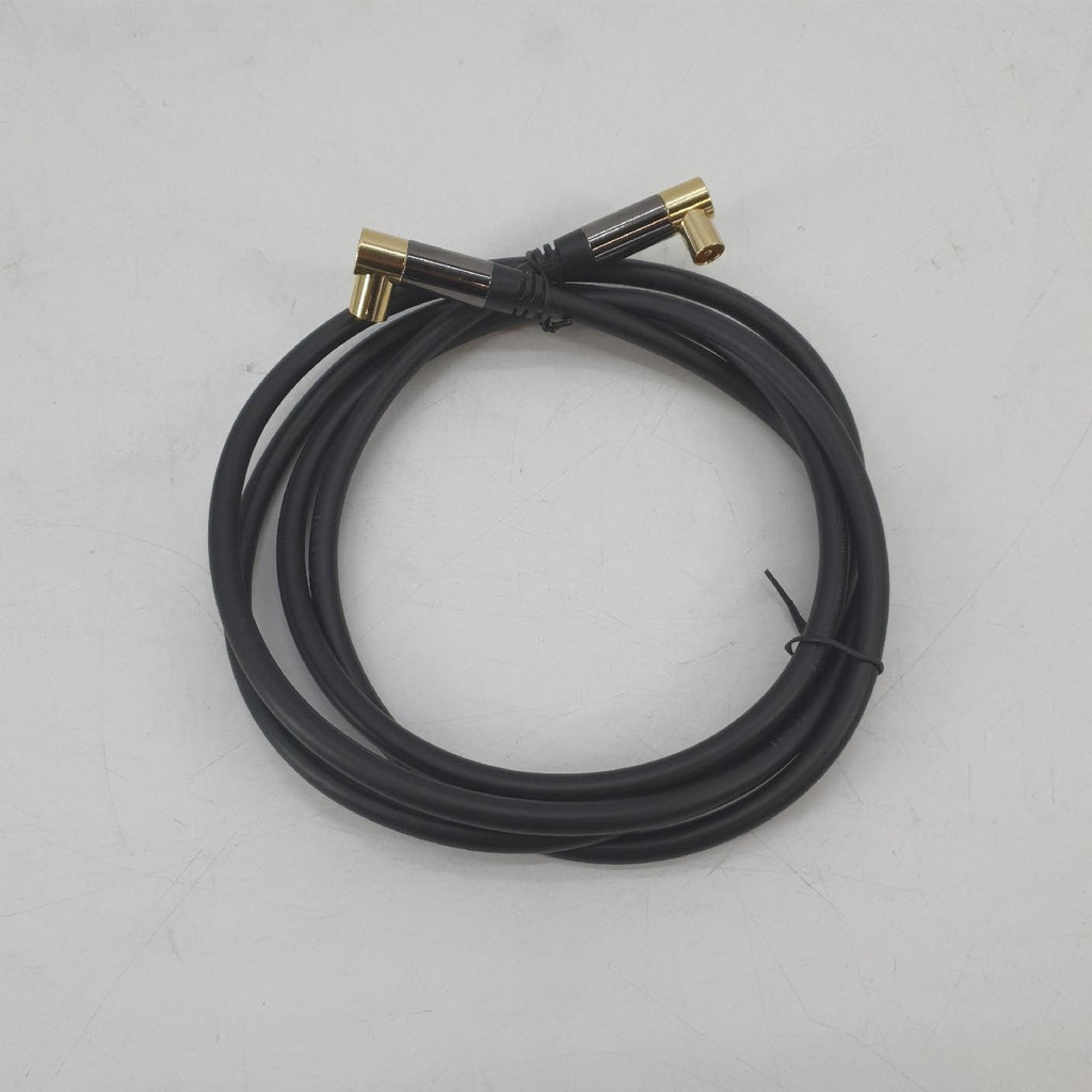 KabelDirekt Antennenkabel Fernsehzubehör Kabel gewinkelt Schwarz HDTV – Neu