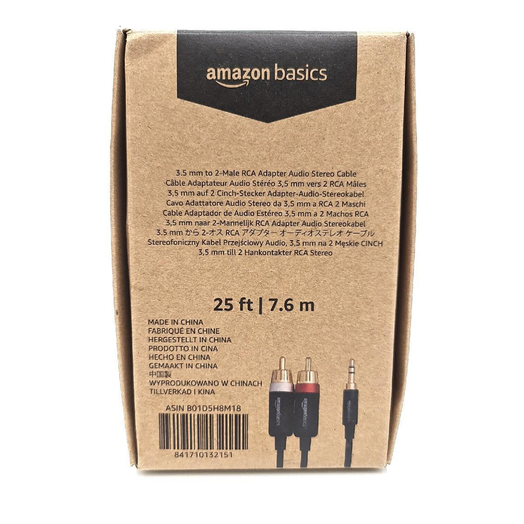 Amazon Basics 3,5-mm-Stereo-Klinkenkabel – Sehr gut