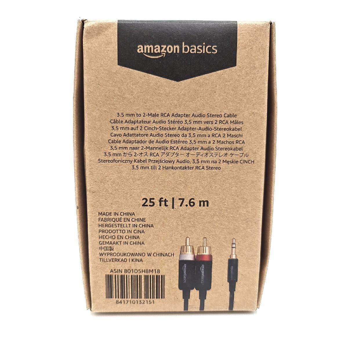 Amazon Basics 3,5-mm-Stereo-Klinkenkabel – Sehr gut