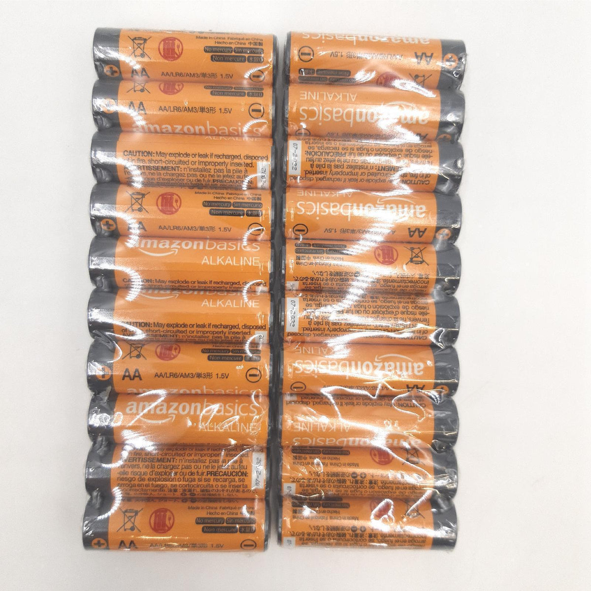 Amazon Basics Batterien Energieversorgung AA 20er-Pack Stromquelle – Sehr gut