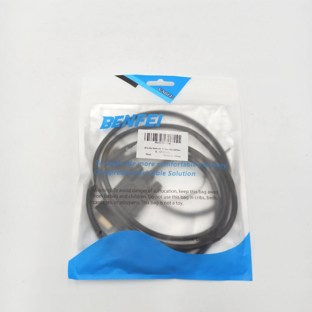 BENFEI Kabel Adapter Elektronik HDMI VGA D SUB 15 Pin Full HD 1080P Anschluss Monitor Projektor Kabel