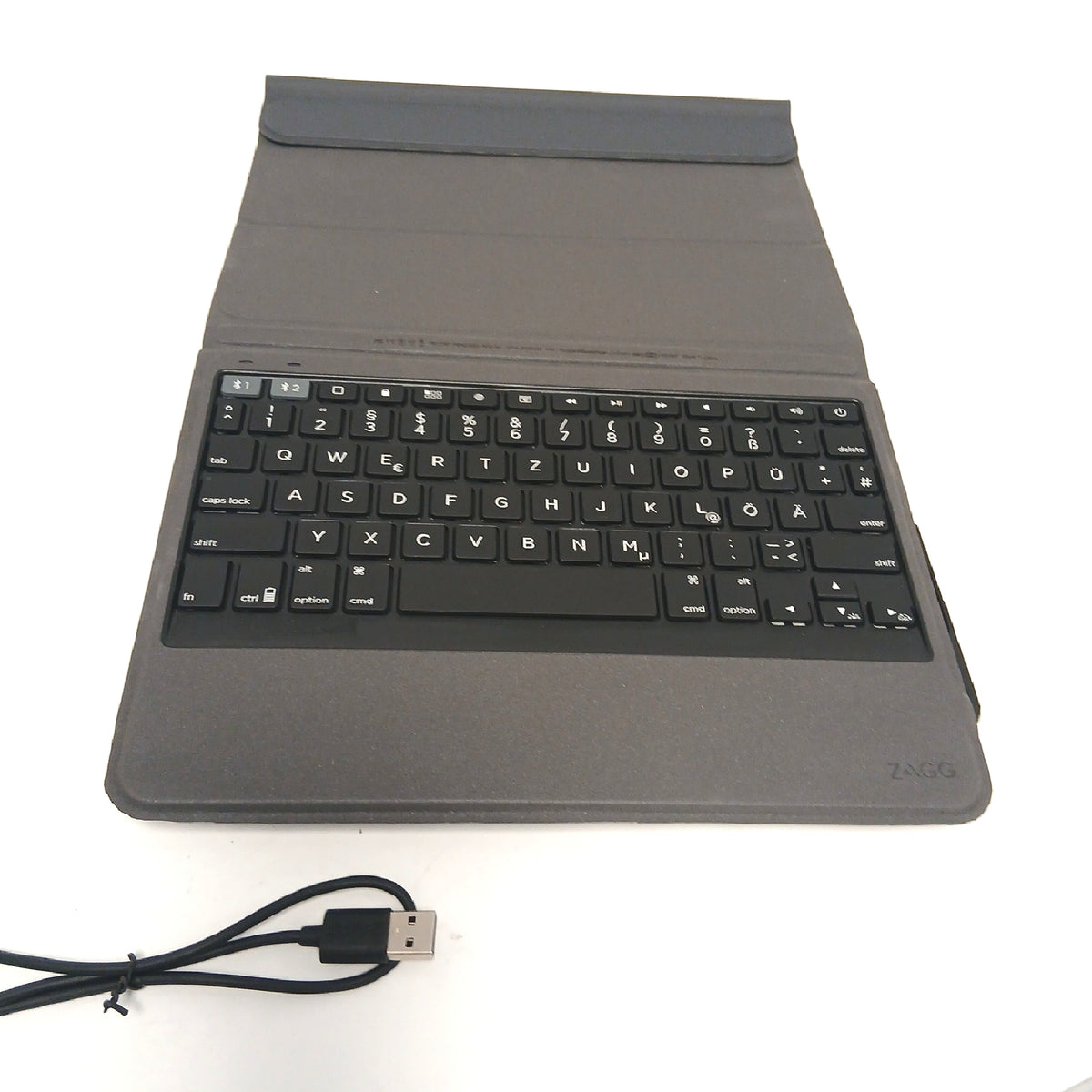 ZAGG Tastatur Zubehör Tablet iPad 2017 Kabellos Multifunktional – Wie neu