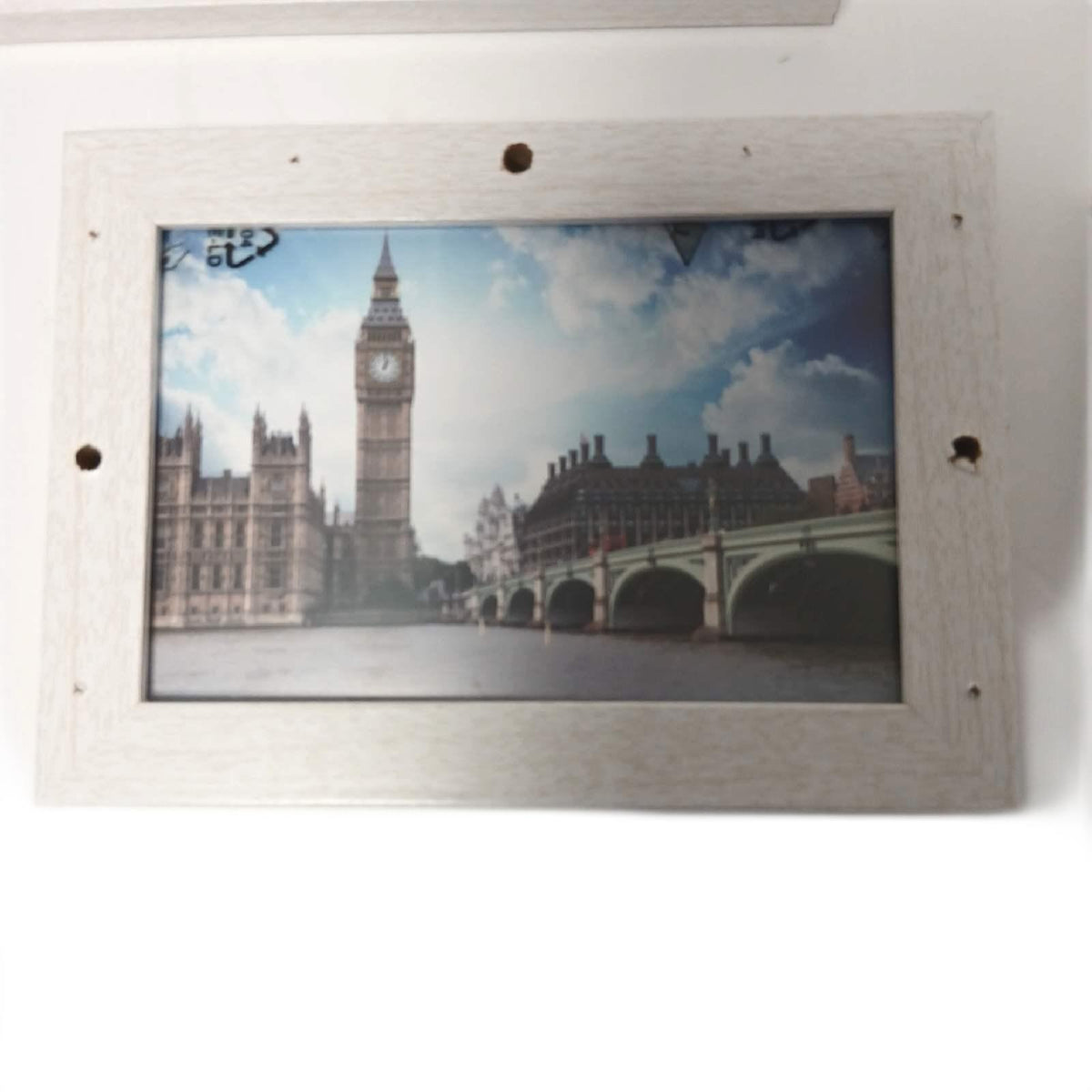 SONGMICS Fotorahmen Wandcollage Wohnaccessoires Kapazität 12 Fotos 10 – Wie neu