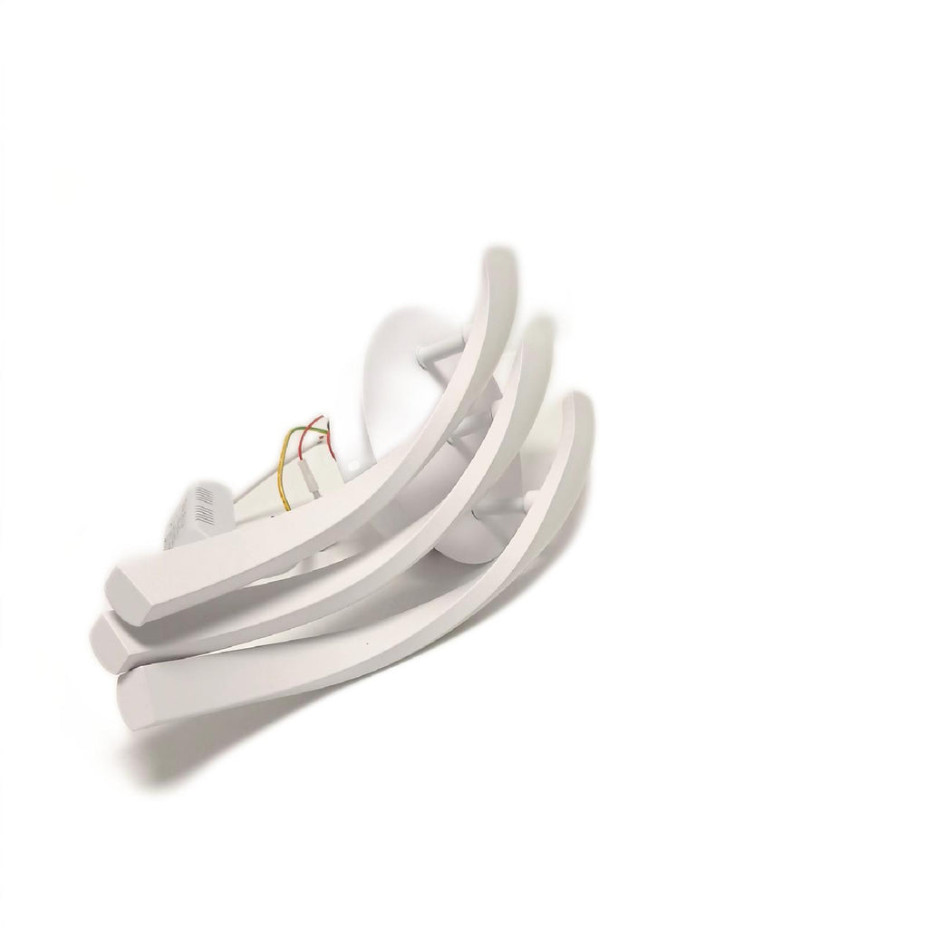Comely LEDDeckenleuchte kreative WellenformDeckenlampe 24 W 2700lm – Gut