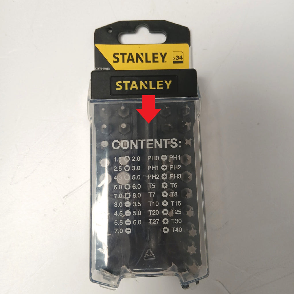 Stanley Multibit-Schraubendreher-Set, 34-teilig – Gut