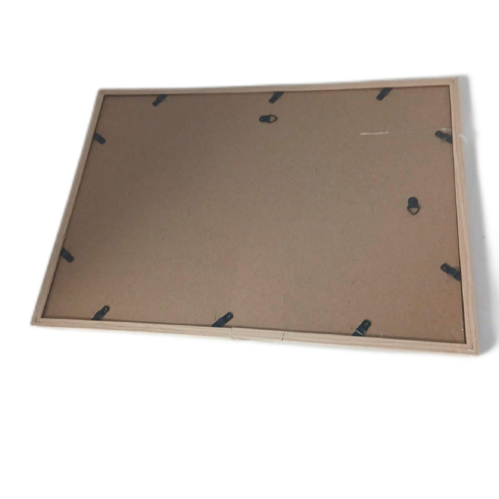 EdiHome Fotorahmen Wohnaccessoire Acrylholz A3 Format Wohnidee – Gut