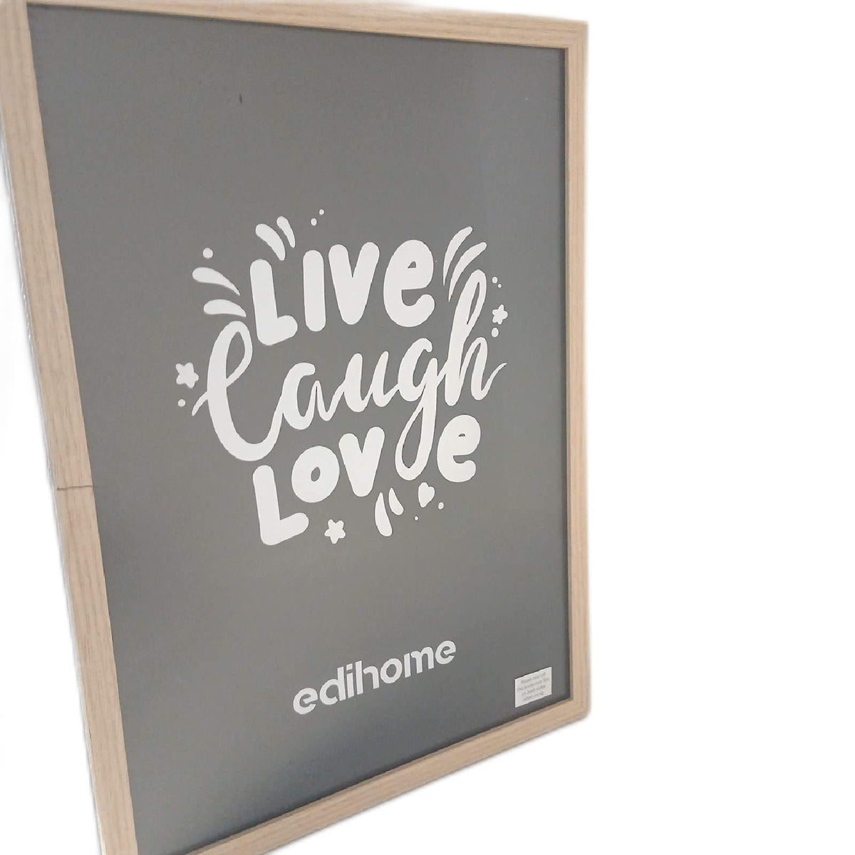 EdiHome Fotorahmen Wohnaccessoire Acrylholz A3 Format Wohnidee – Gut