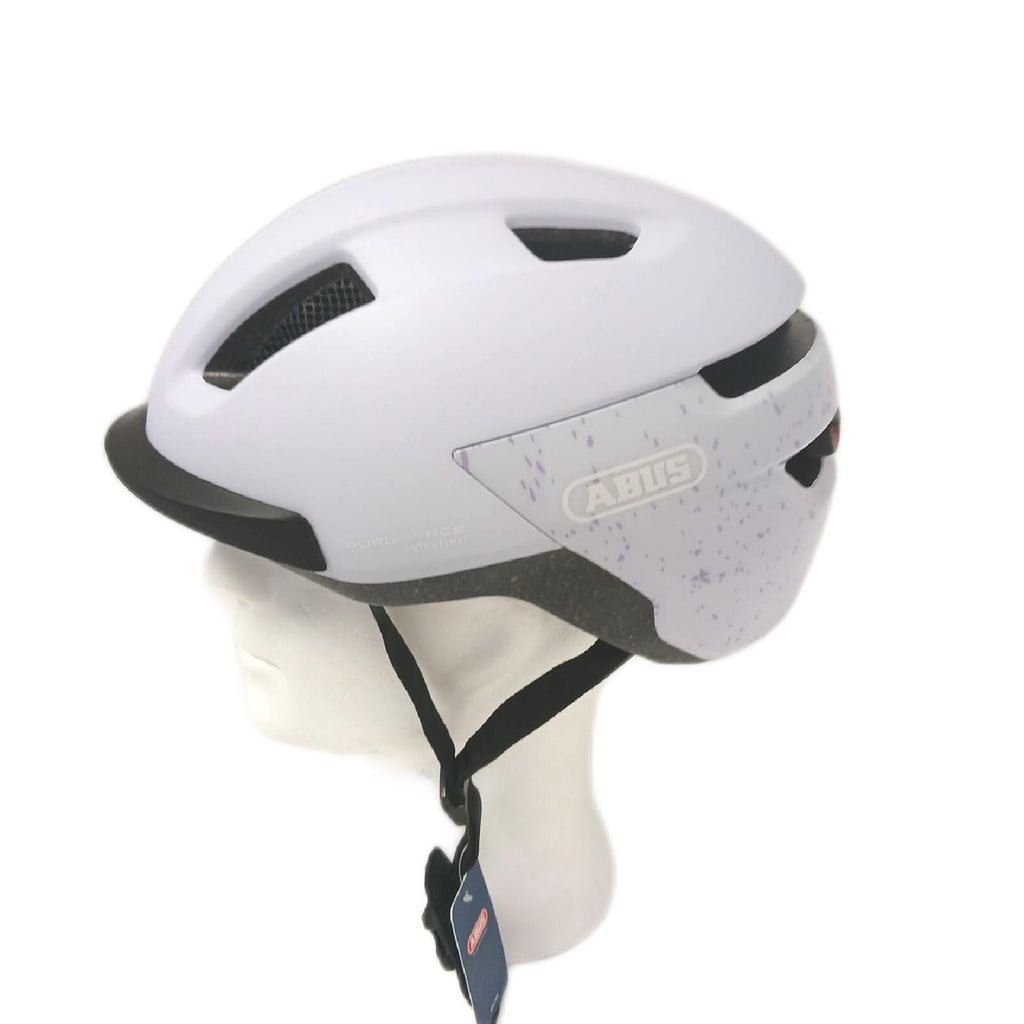 Abus Fahrradhelm Kopfschutz Sicherheit Purl Y ACE LED Licht E Bike Schutz – Neu