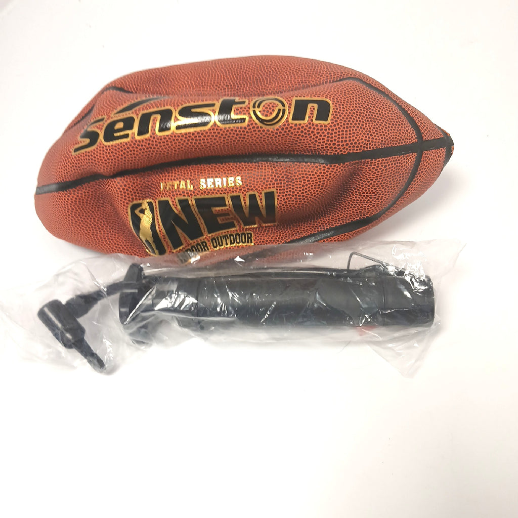 Senston Basketball Basketbälle Sportgeräte Set Größe 7 für Indoor Outdoor Training Ballspaß