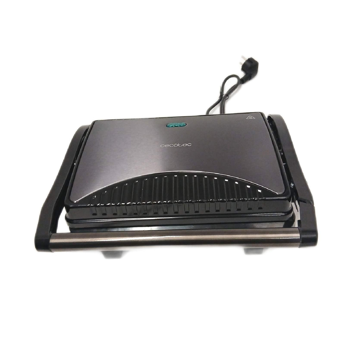 Cecotec Elektrogrill Rock'nGrill Dark 1000. 1000 W Steinbeschichtung Wanne – Gut