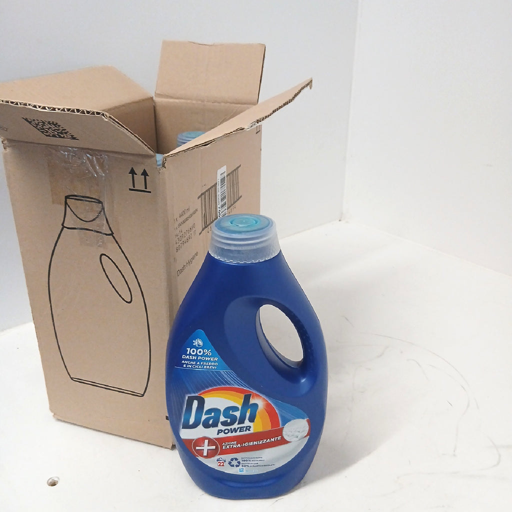 Dash Flüssigwaschmittel Haushaltsreiniger Laundry Extra hygienische 44 – Neu