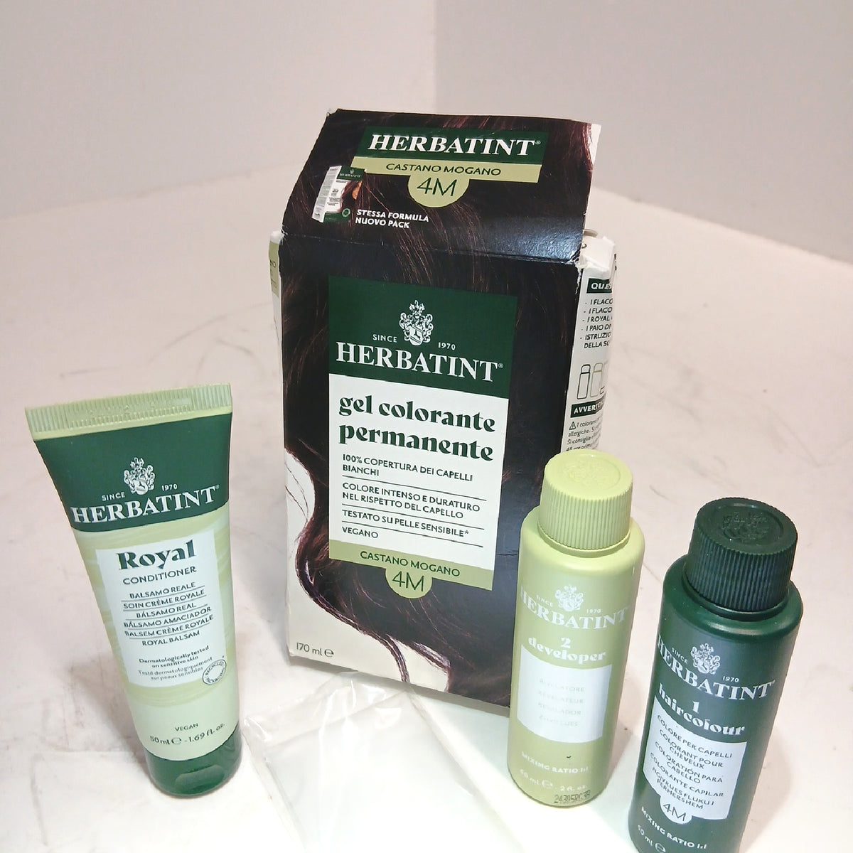 Herbatint Haarfarbe Haarpflege 4M Permanente Gelhaarfarbe für – Wie neu