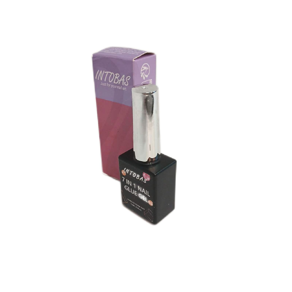 INTOBAS 7-IN-1 Nail Glue Gel Uv Extra Strong For False Nails 15Ml Nail – Wie neu