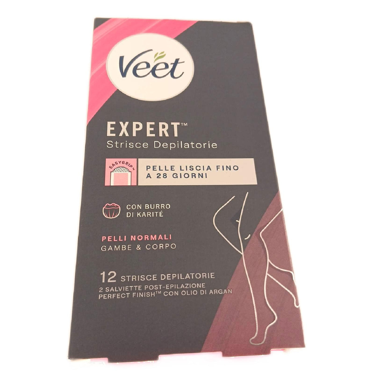 Veet Enthaarungsstreifen Haarentfernung Körper Beine normale Haut – Wie neu