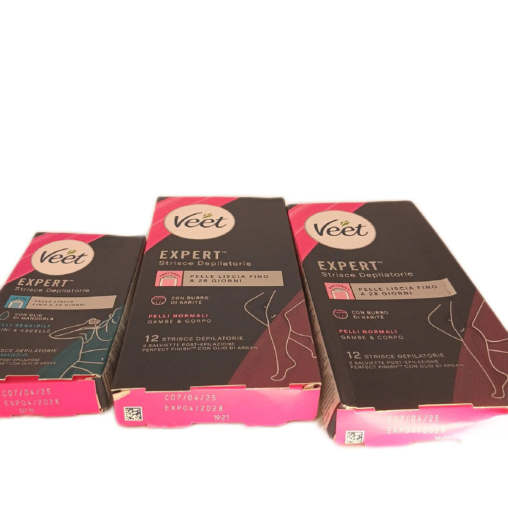 Veet Enthaarungsstreifen Haarentfernung Körper Beine normale Haut – Wie neu