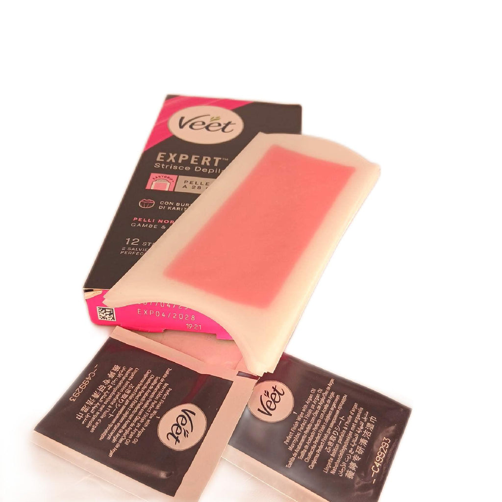 Veet Enthaarungsstreifen Haarentfernung Körper Beine normale Haut – Wie neu