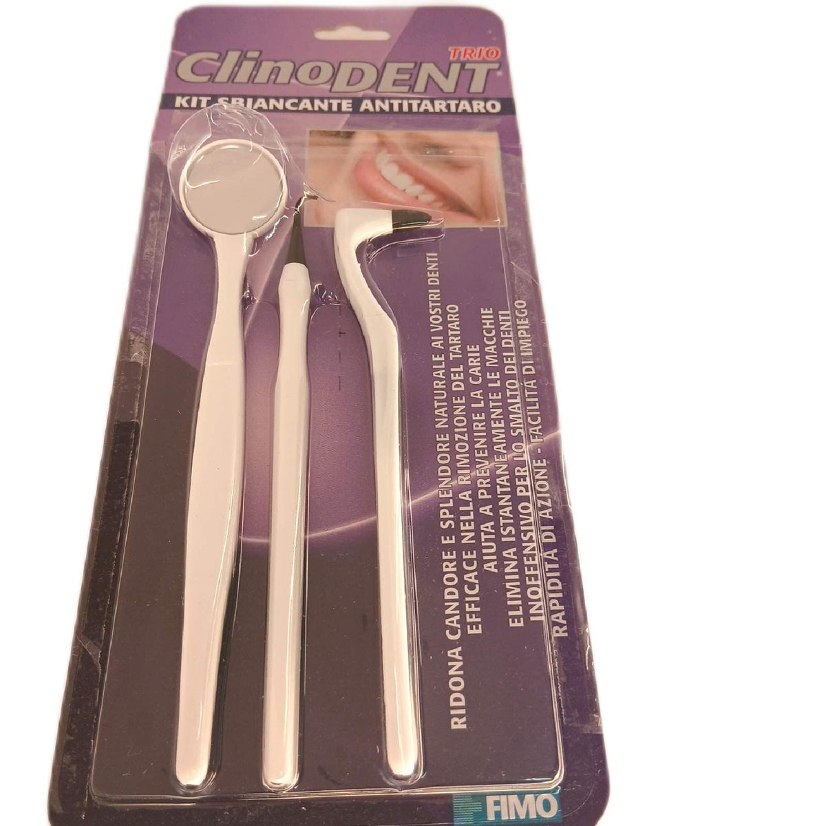 Clinodent Zahnpflegeset Zahnarztbedarf Specillo Anti Zahnbelag – Wie neu