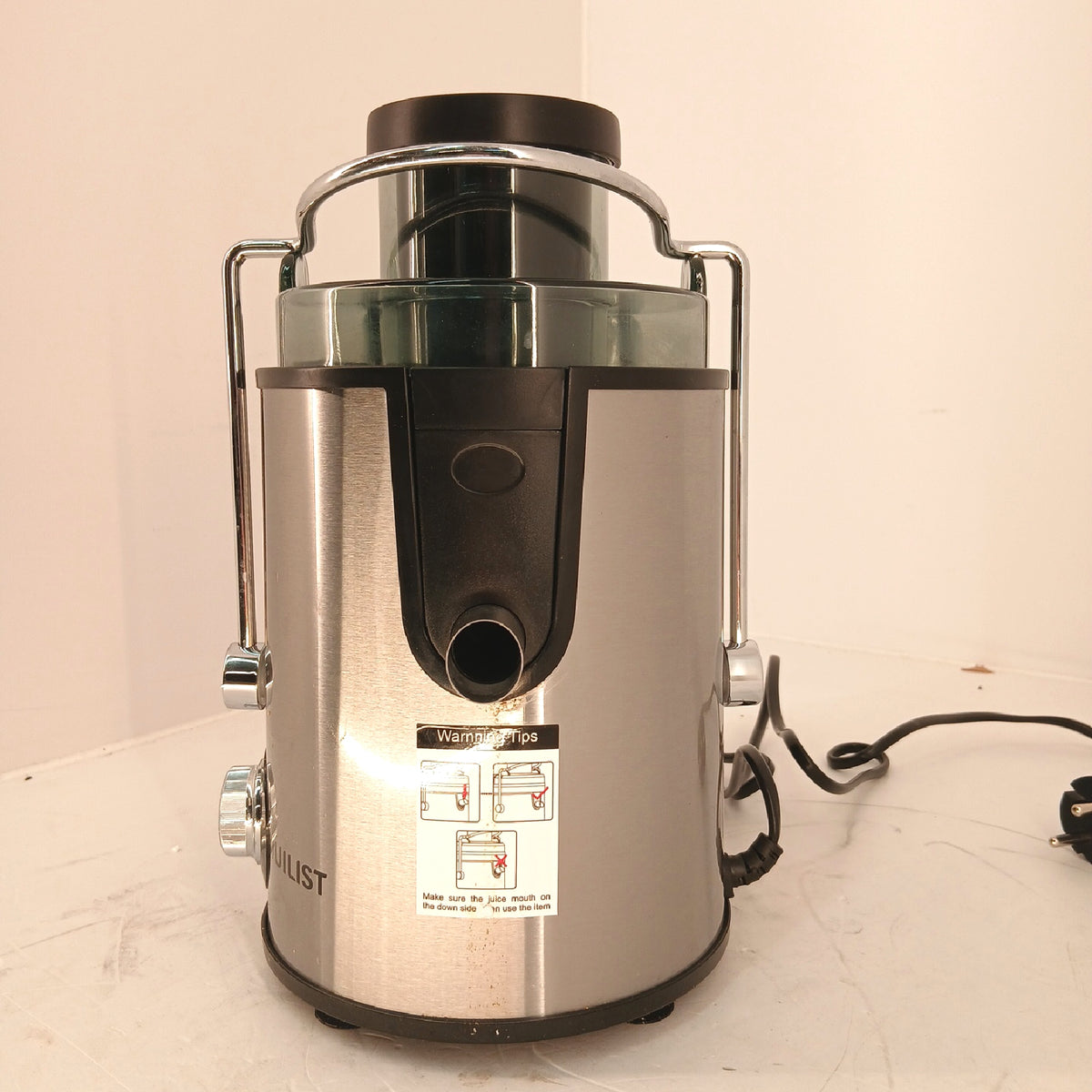 Juilist Entsafter Gemüse und Obst, 600 W Zentrifugal – Sehr gut, unvollständig