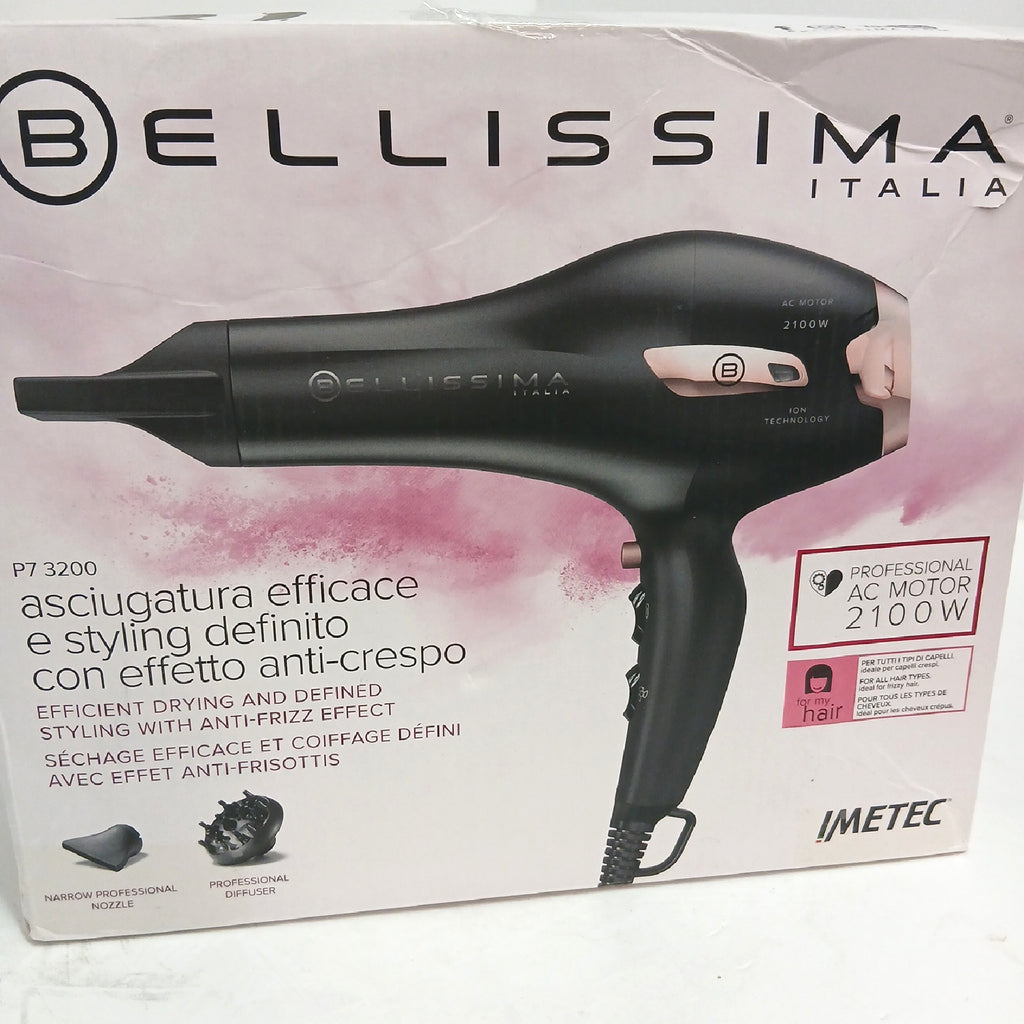 Imetec Haartrockner Haarkosmetik Bellissima P7 3200 Watt Leistung Pflege Ionisator Luftstrom