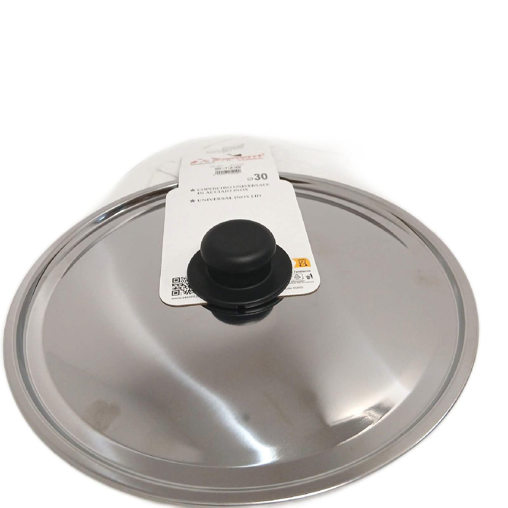 Zanetti Deckel Kochgeschirr 30 cm beständig einsetzbar – Wie neu