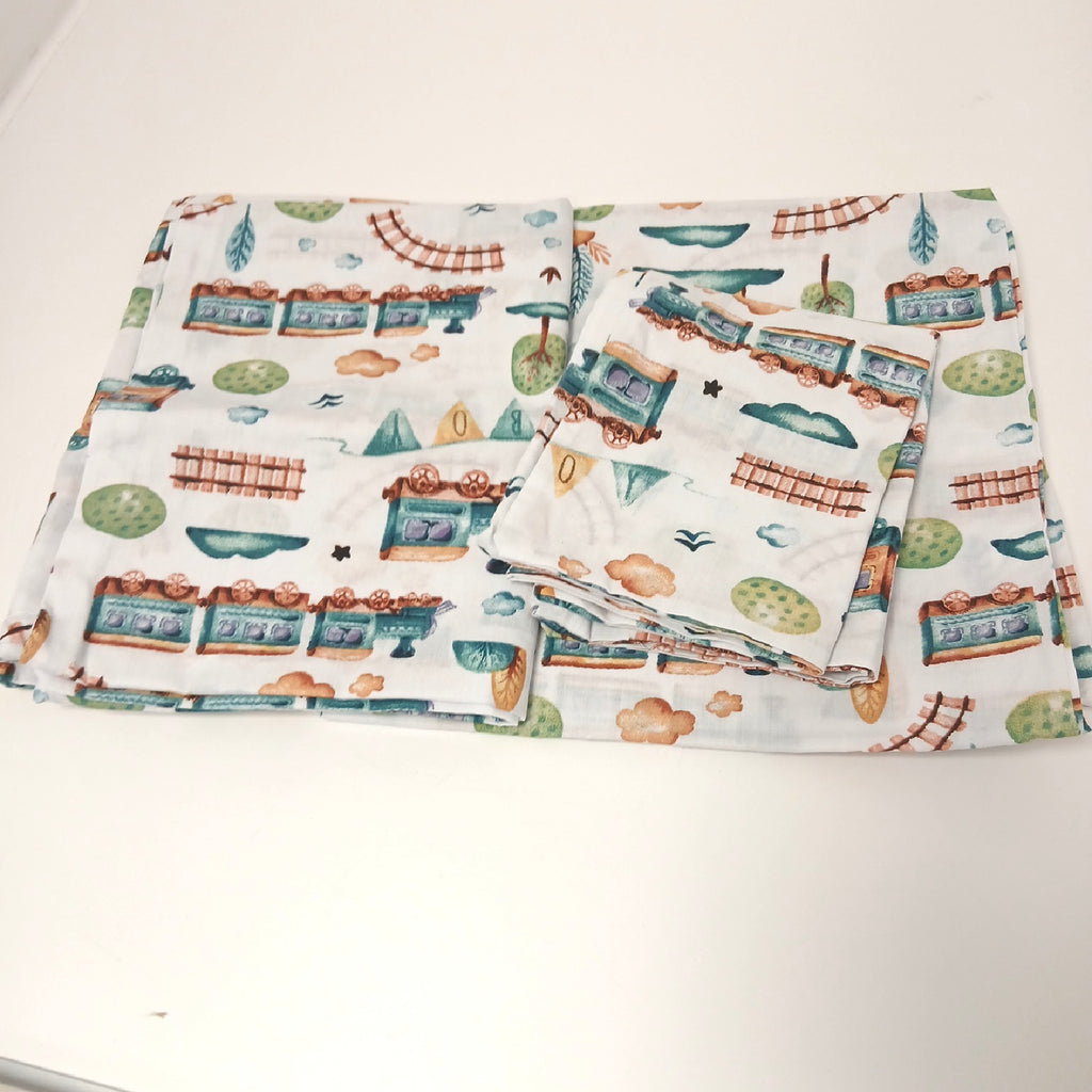 Baumwolle Kinderbettwäsche Bettwaren 90 x 120 40 x 60 Bunte Weiche Farben – Neu