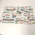 Baumwolle Kinderbettwäsche Bettwaren 90 x 120 40 x 60 Bunte Weiche Farben – Neu