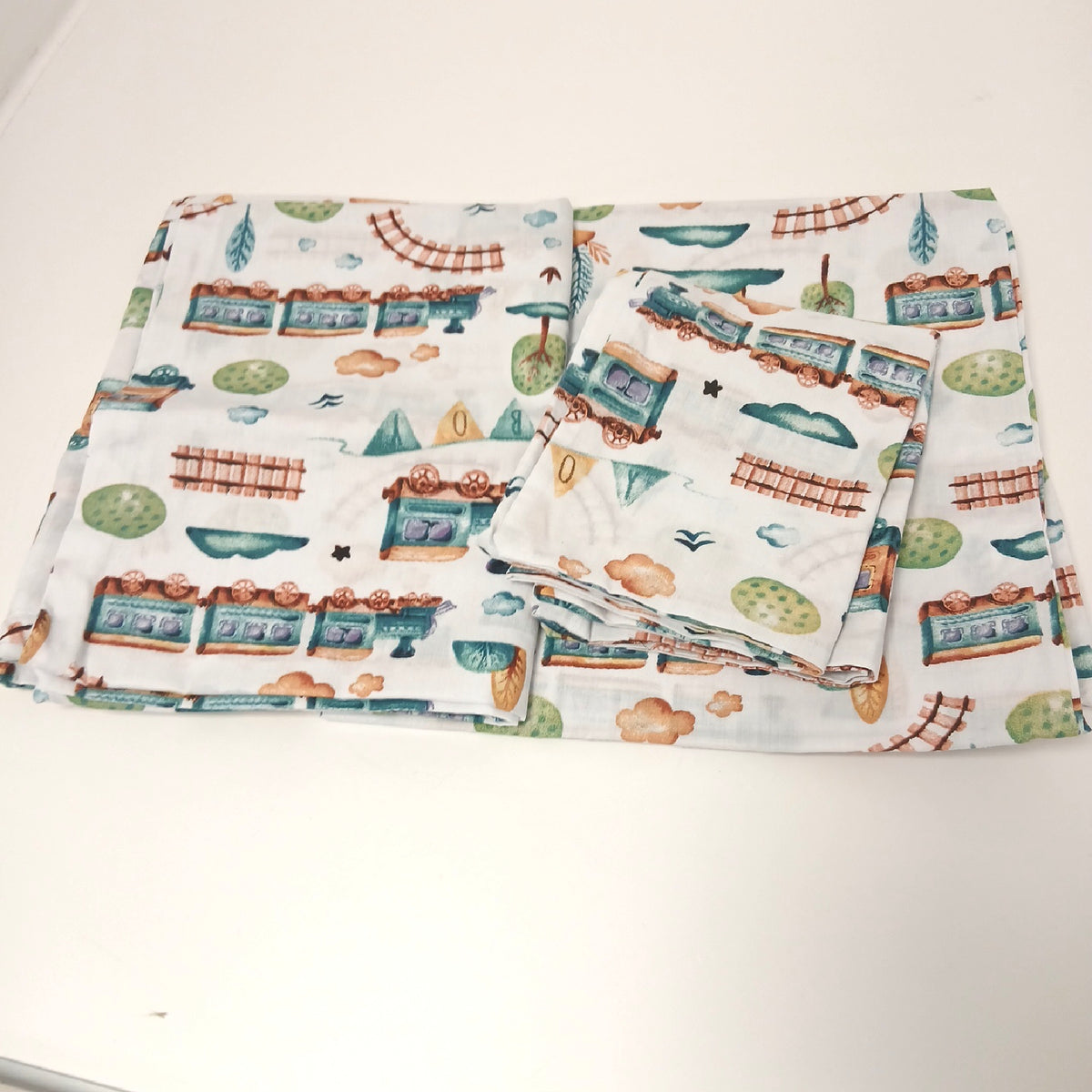 Baumwolle Kinderbettwäsche Bettwaren 90 x 120 40 x 60 Bunte Weiche Farben – Neu