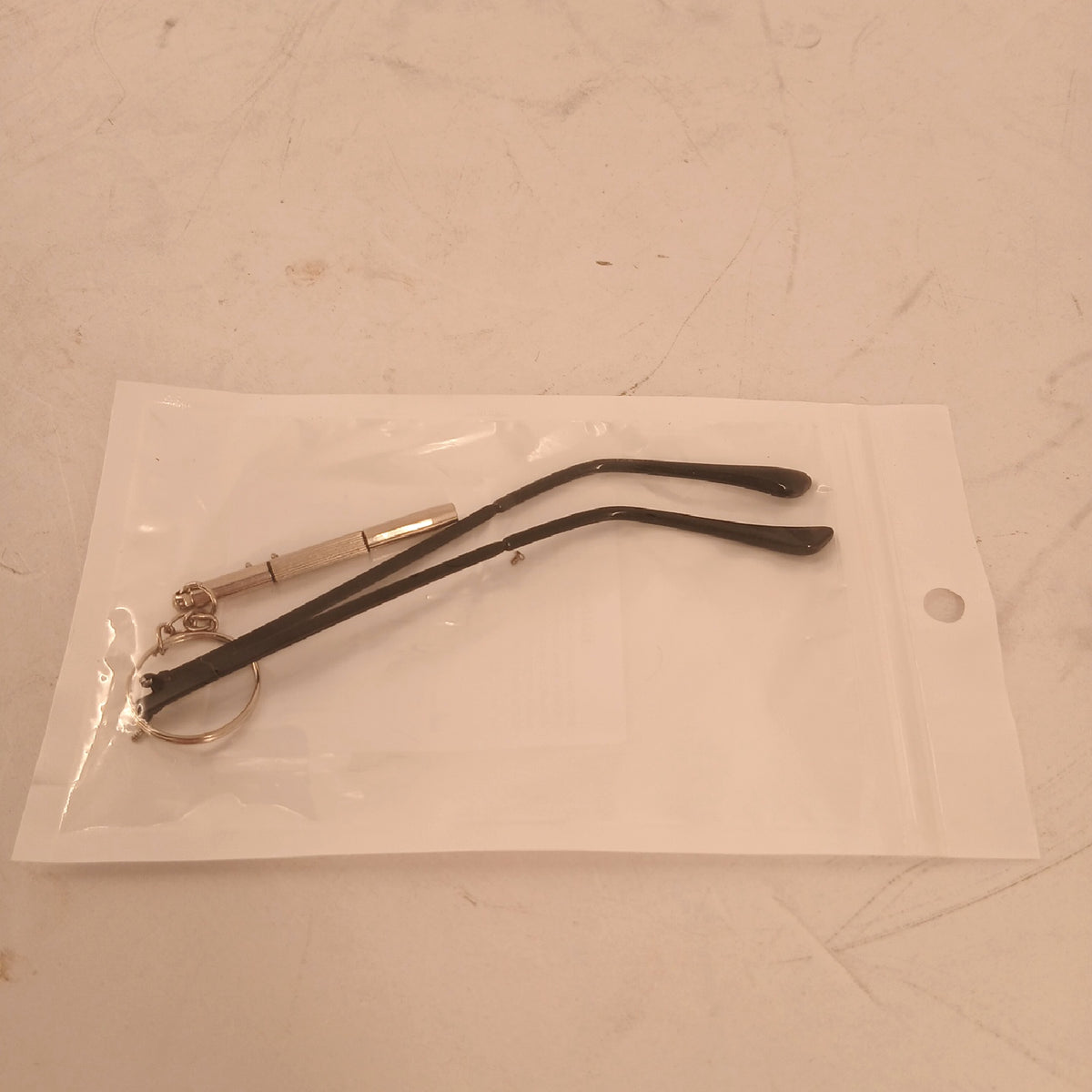 Metallbrillenbügel, leichtes und bequemes Design – Wie neu